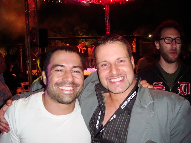James Villepigue at a fight night event